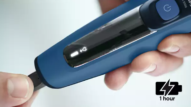 Fully charged in one hour